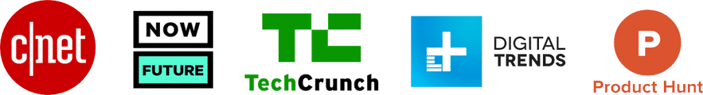 cnet now this tech crunch product hunt digital trends