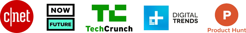cnet now this tech crunch product hunt digital trends