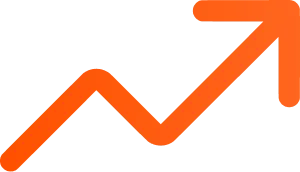 growth Scaling arrow icon